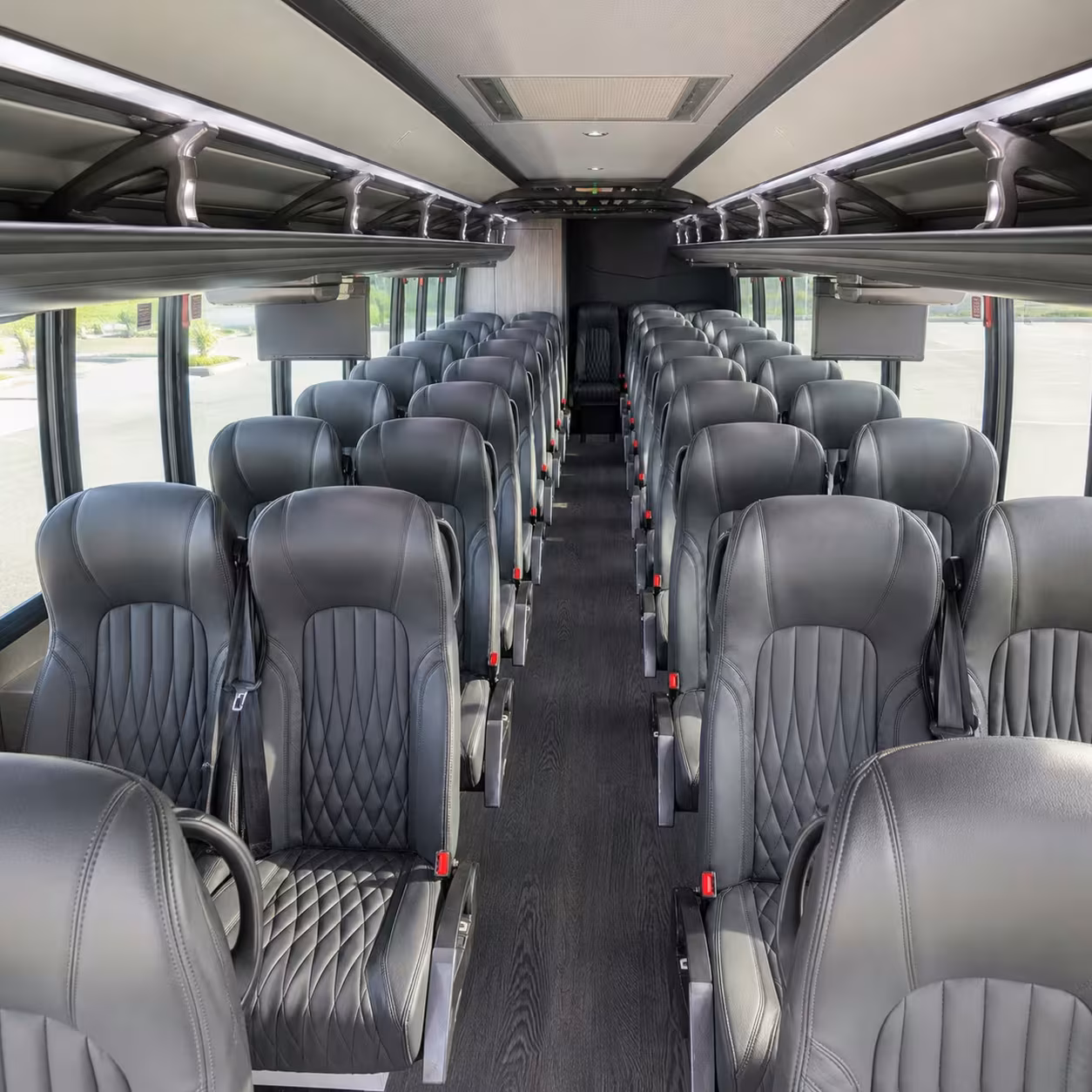 25 passenger minibus inside