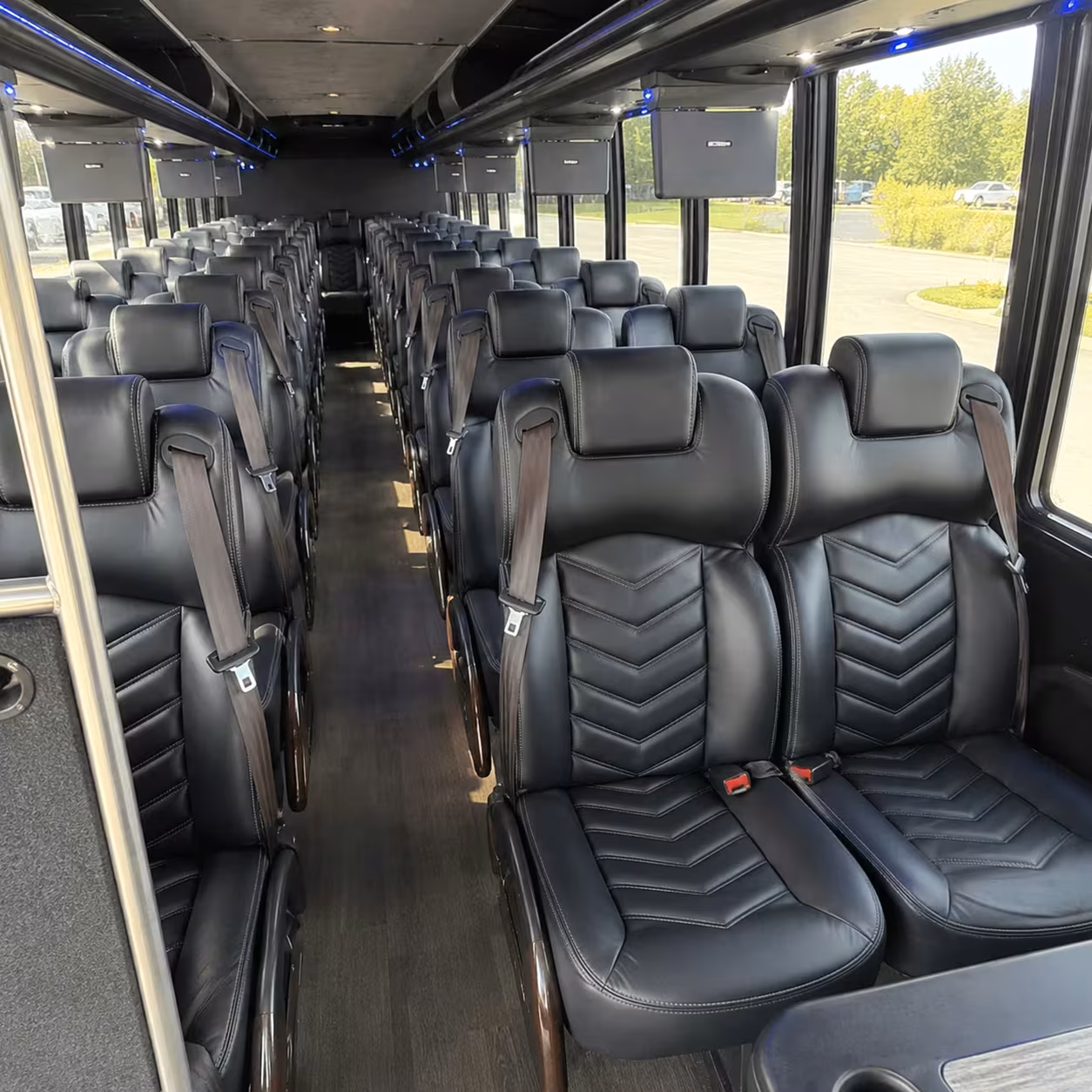 30 passenger minibus inside