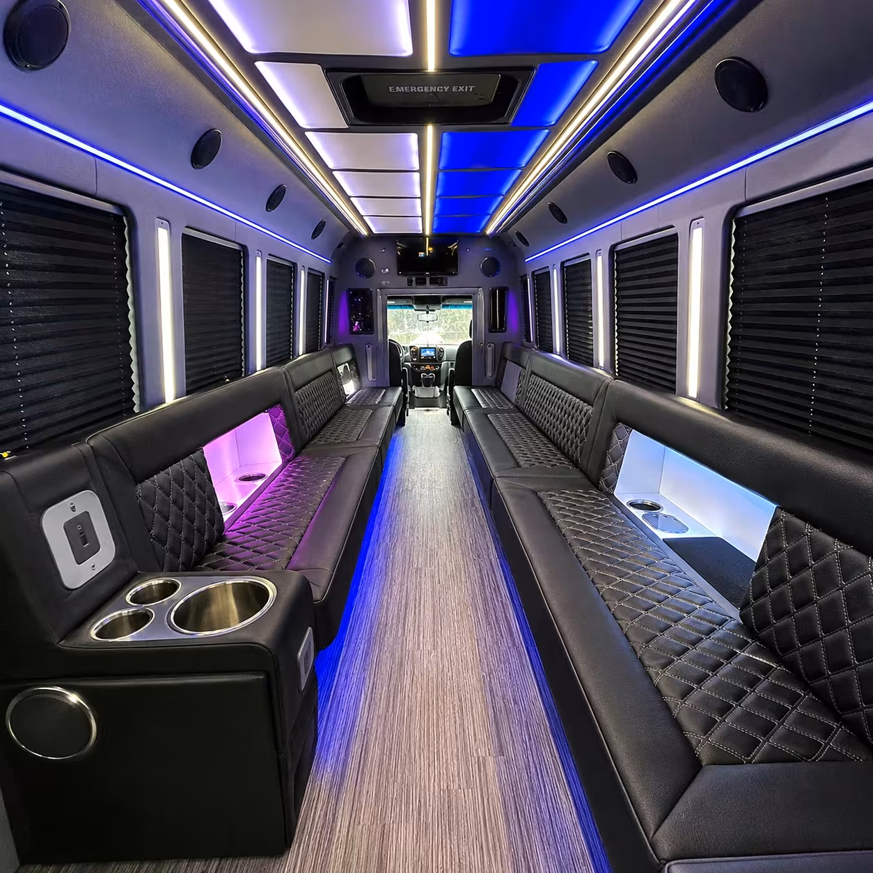 party bus interior