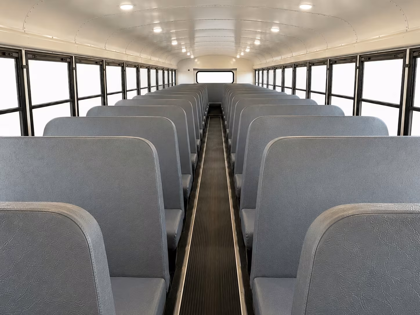 school bus interior