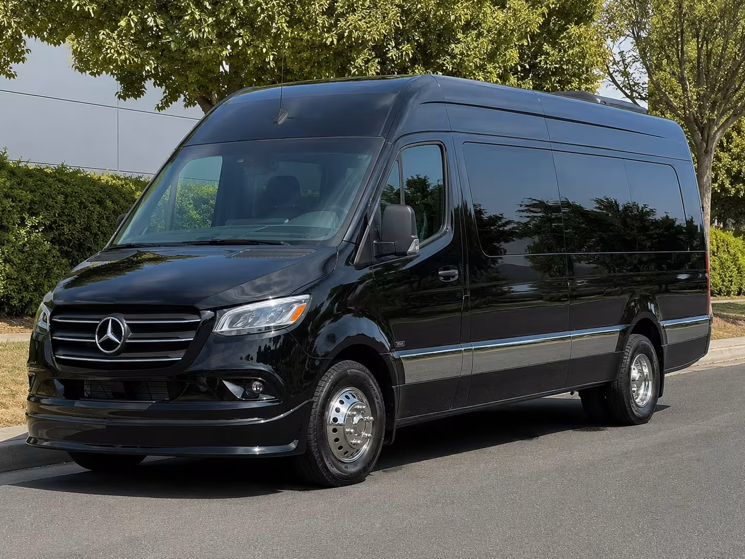 sprinter van with driver