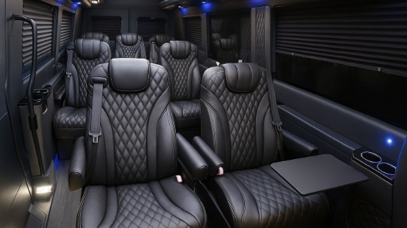sprinter van with driver interior the bronx