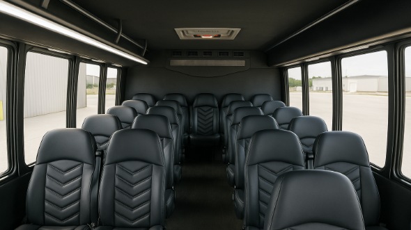 the bronx 20 passenger minibus inside